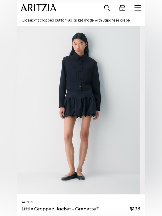 Aritzia Jackets & Blazers - Aritzia Little Cropped Jacket